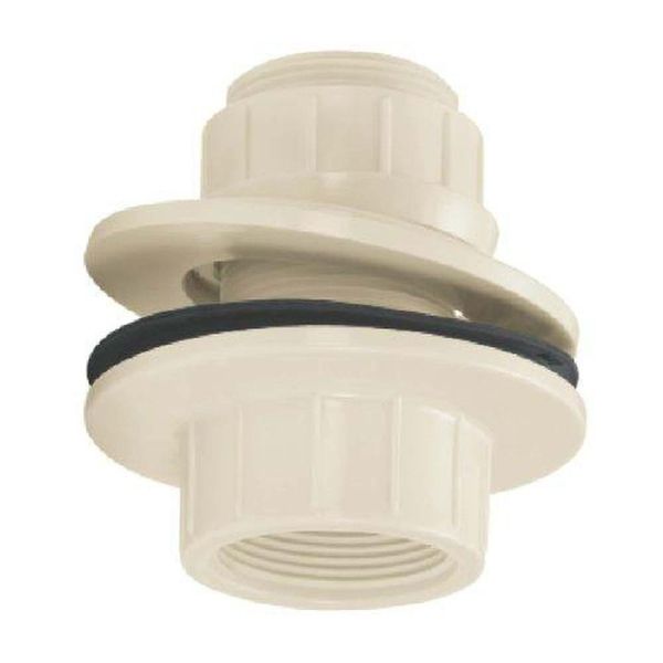 Adaptador Ajustável 1 Polietileno Para Instalação De Entrada E Saída - Amanco