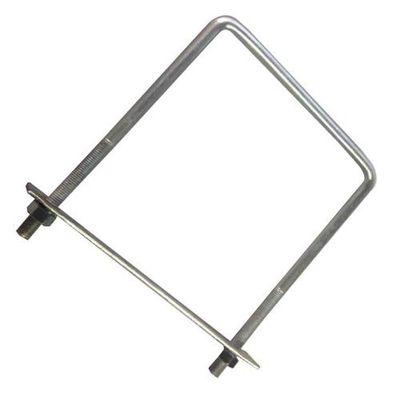Abraçadeira Para Poste 20cm X 25cm - Fixação De Postes - Metalúrgica Almeida