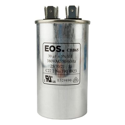 Capacitor 30 Uf 380v único