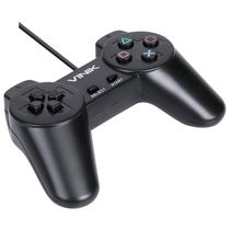 Controle Para Pc Com Fio Usb Modelo Play 1 Preto