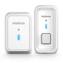 Campainha Sem Fio Intelbras Cib101 Com Bateria - 4522001 Branco Bivolt