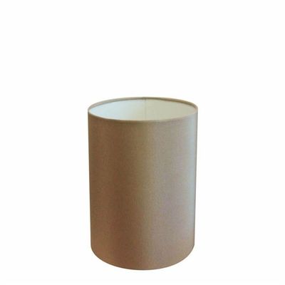 Cúpula Abajur E Luminária Cilíndrica Vivare Cp-7004 ø15x25cm - Bocal Nacional Palha