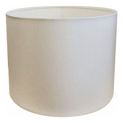 Cúpula Abajur E Luminária Cilíndrica Vivare Cp-7019 ø40x30cm - Bocal Nacional Branco