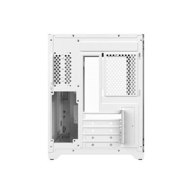 Gabinete Gamer Forcefield White Ghost - Frontal E Lateral Em Vidro - Pcyes - Gffwgp