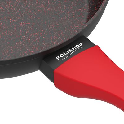 Panela Polishop Ichef Home Sauté Grand Shark Series Vermelha 24cm ND / ND