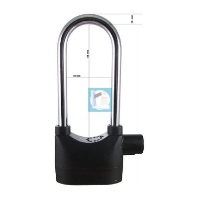 Cadeado com Alarme 2 em 1 Sensor de Movimento Alta Segurança