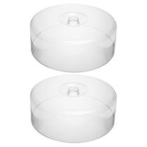Kit 2 Cúpulas de Acrílico para Boleira Tampa para Bolo Redon