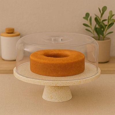 Kit 2 Cúpulas de Acrílico para Boleira Tampa para Bolo Redon