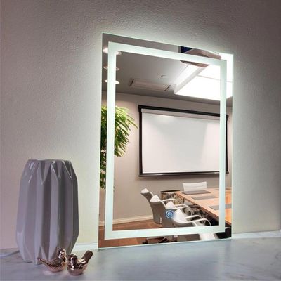 Espelho Jateado Com 3 Tons De LED e Touch Screen Fonte Slim 70x50