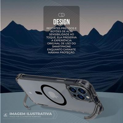 Capa case capinha para iPhone 17 Pro - Lybrid Magsafe - Preta - Gshield