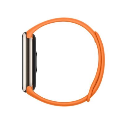 Bracelete De Silicone Para Xiaomi Smart Band 8 E 9 Laranja