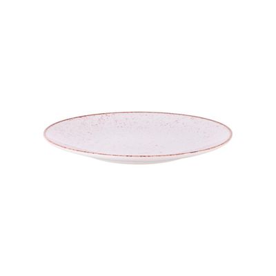 Jogo de Pratos Rasos Grande Rústico 4 Peças 28cm Porcelana Tramontina