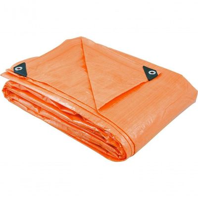 Lona Polietileno 6x4m Laranja 150 Micras Média Vonder