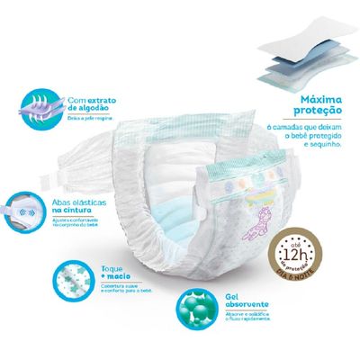 Fralda Descartável MILI Love&Care Tamanho:XXG  3 Pacotes c/ 20