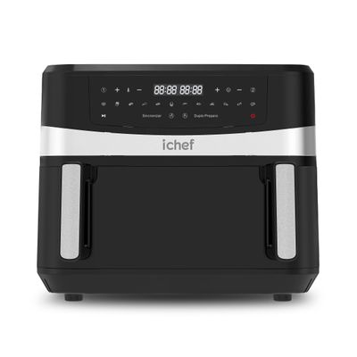 Fritadeira Elétrica Airfryer Ichef Dualzone PRETO / 127V