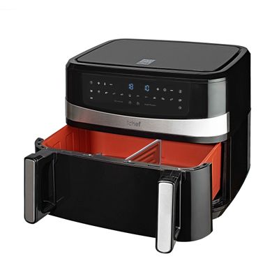 Fritadeira Elétrica Airfryer Ichef Dualzone PRETO / 127V