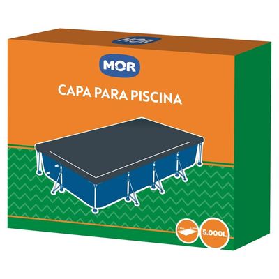Capa Para Piscina Premium 5000 Litros Retangular Mor