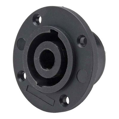 Conector Speakon Femea 4 Polos Painel JCSP0002 Preto STORM