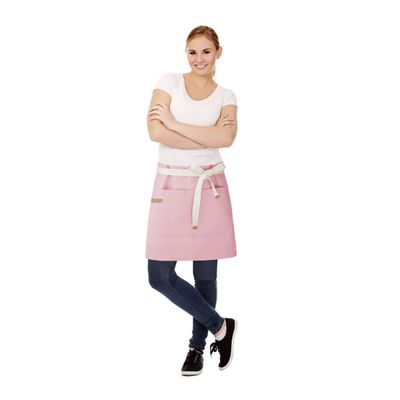 Avental de Cintura Rosa Cafeteria Confeitaria Salao SPA