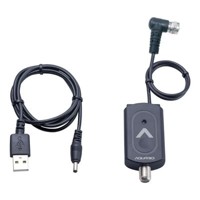 Booster Aquario Amplificador Interno De Sinal Tv Digital Hdtv Uhf Vhf BT-26