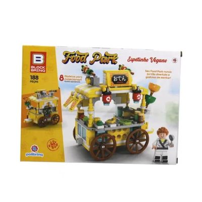 Brinquedo De Montar Desmontar Food Park Polibrinq Unica