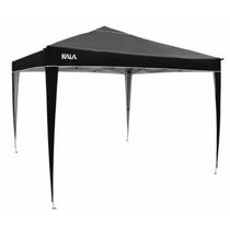 Tenda Gazebo Dobrável 3x3 Sanf Praia Jardim Campo Preto Kala