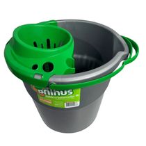 Balde Plastico Com Espremedor 09 Litros Brilhus Bettanin