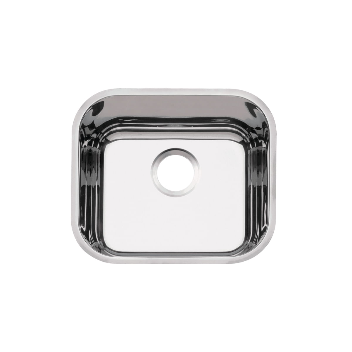 Cuba n.0 Tramontina Lavínia 40 BL Prime em Aço Inox Alto Brilho 40x34x17 cm Sem Válvula