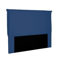 Cabeceira Garden Cama Box Casal 140 Cm Suede Azul Marinho