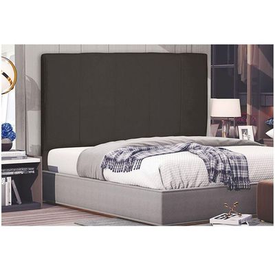 Cabeceira Arizona Cama Box Solteiro 90Cm Suede Café