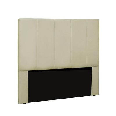 Cabeceira Arizona Cama Box King 195 Cm Corino Bege