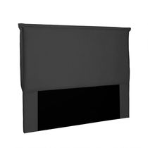 Cabeceira Garden Cama Box Casal 140 Cm Suede Preto