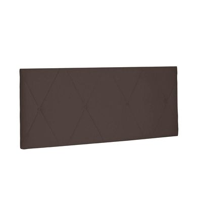 Cabeceira Aquilla Cama Box Casal 140 Cm Café