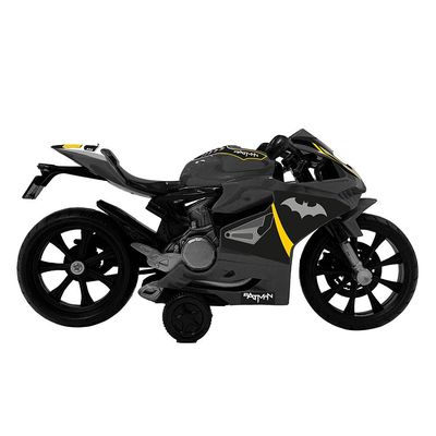 Laptop Infantil Educativo Candide Batman Bilíngue + Moto à Fricção Batman Power Bike