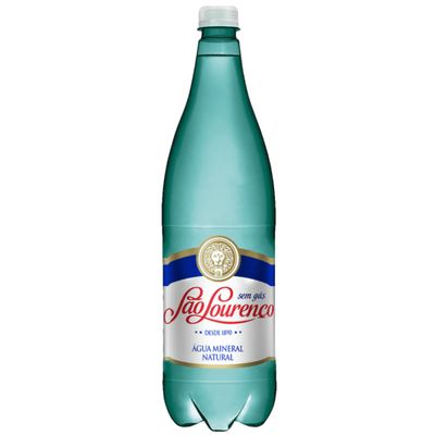AGUA MINERAL SÃO LOURENÇO SEM GÁS 1,26L - PACK COM 6 UNID