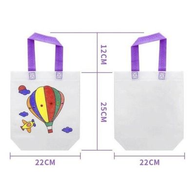 Kit 5 Sacolinhas + 5 Canetinhas Lembrancinha Aniversário