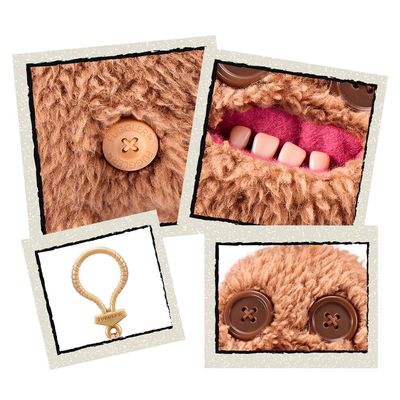Chaveiro de Pelúcia Fuggler Key Rings 13cm Sir Splodge-A-Lot