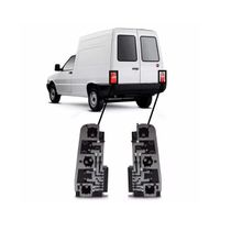 Soquete Circuito Lanterna Traseira Fiat Fiorino 1993 À 2013 Elba (Todas) Par