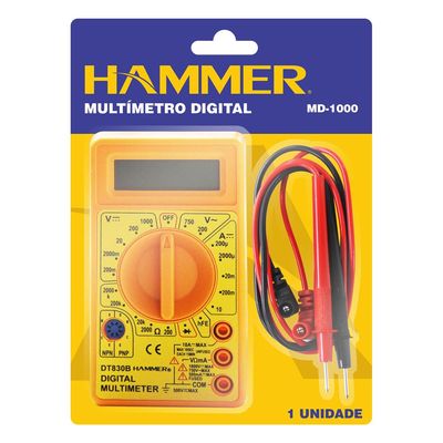 Multimetro Digital MD1000 Hammer