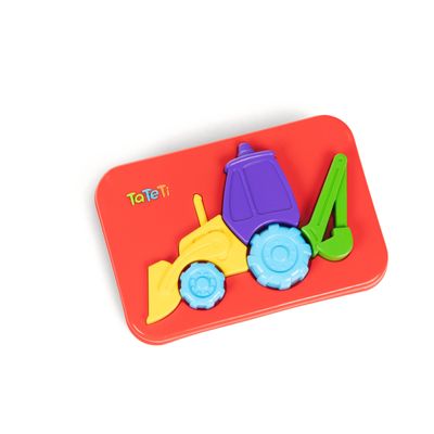 Brinquedo Didático Monta Rodadinhos Sortidos Tateti - 0620
