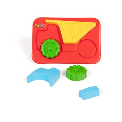 Brinquedo Didático Monta Rodadinhos Sortidos Tateti - 0620