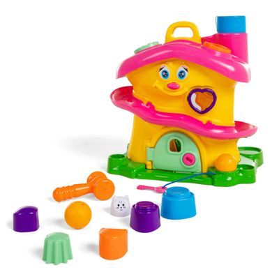 Brinquedo Didático Activity House Rosa Tateti - 0724