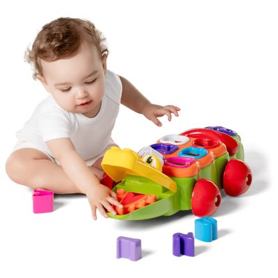 Brinquedo Infantil Jacaré Didático Tateti - 0707