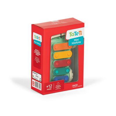 Brinquedo Mini Xilofone Musical Tateti - 0245