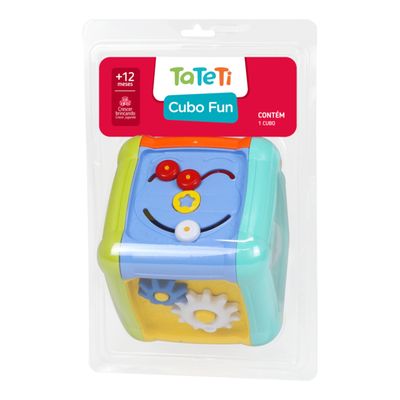Brinquedo Educativo Cubo Fun Tateti - 0875
