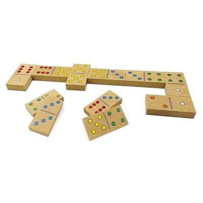 Jogo Dominó Tradicional Em Madeira 28 Peças - Xalingo 51587