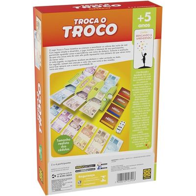 Jogo Troca O Troco Português - Grow 4392