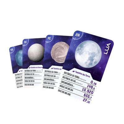 Jogo De Cartas Super Trunfo Sistema Solar - Grow 4753