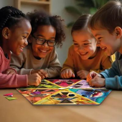 Jogo Infantil Gire e Encaixe Stitch - Grow 4869