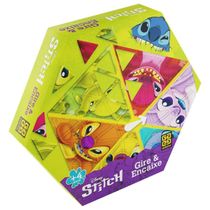 Jogo Infantil Gire e Encaixe Stitch - Grow 4869